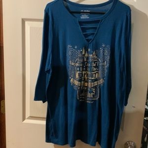 Torrid Harry Potter 3/4 sleeve shirt.